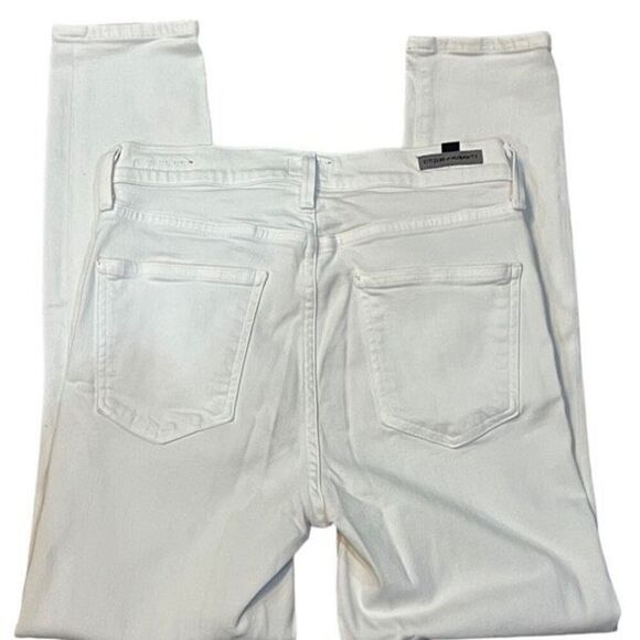 Citizens of Humanity COH Rocket Crop White High Rise Skinny Jeans Size 27 - Picture 4 of 4